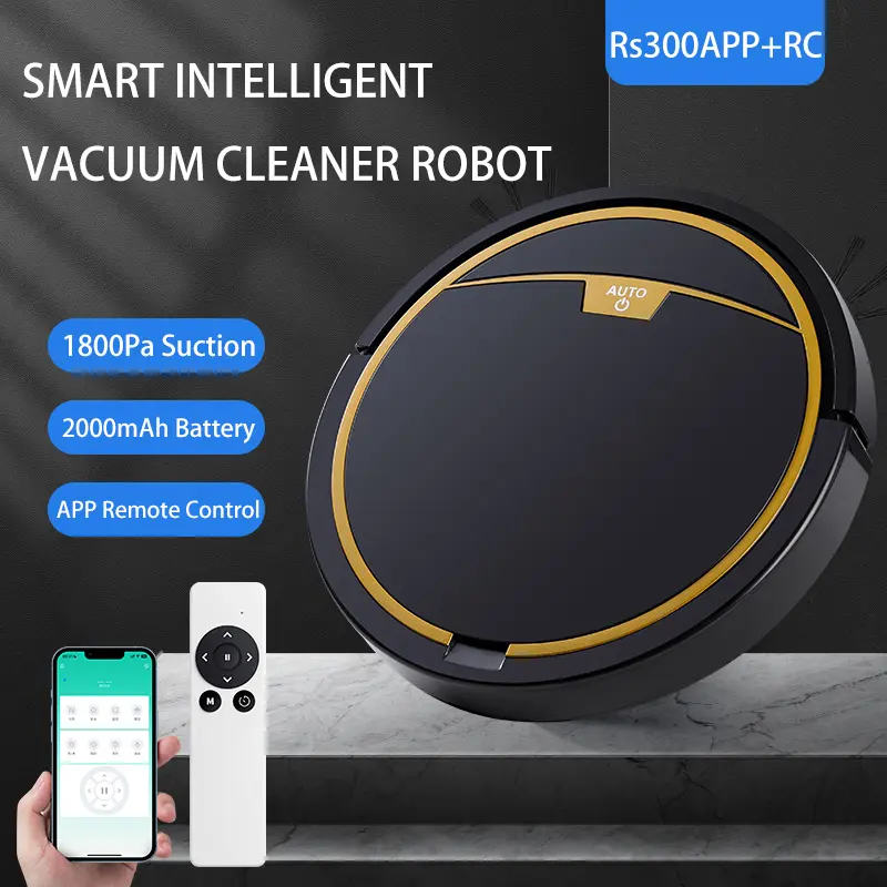 Robot Vacuum and Mop with Auto Dirt Disposal,Smart Cleaning Robot Auto Robotic Vacuum Dry Wet Mopping Cleaner